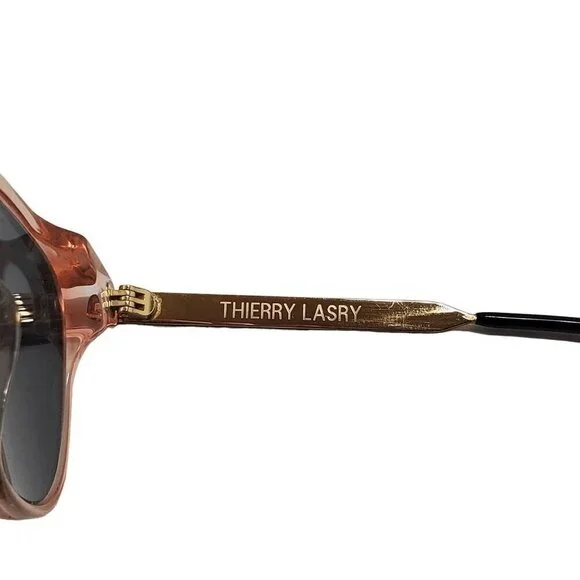 THIERRY LASRY Women's TIPSY Pink Gold Turquoise Sunglasses Frames Only - Picture 4 of 12